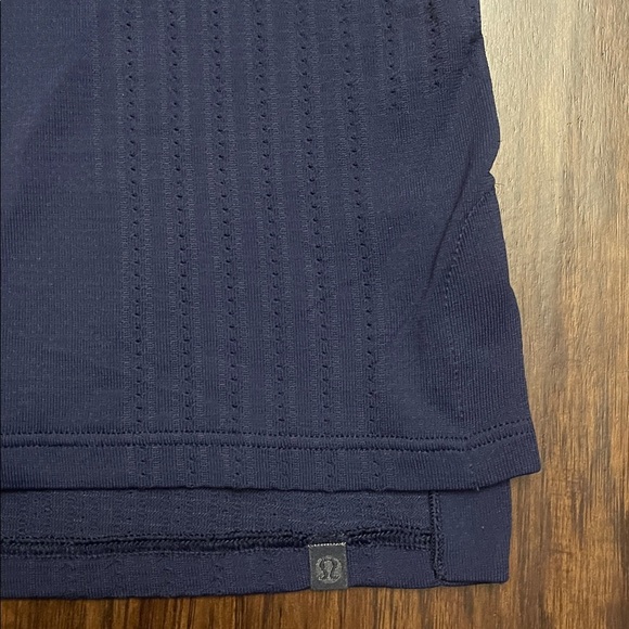 Lululemon Train to Be sleeveless Tank top Night Sea Blue 12 - Picture 7 of 10